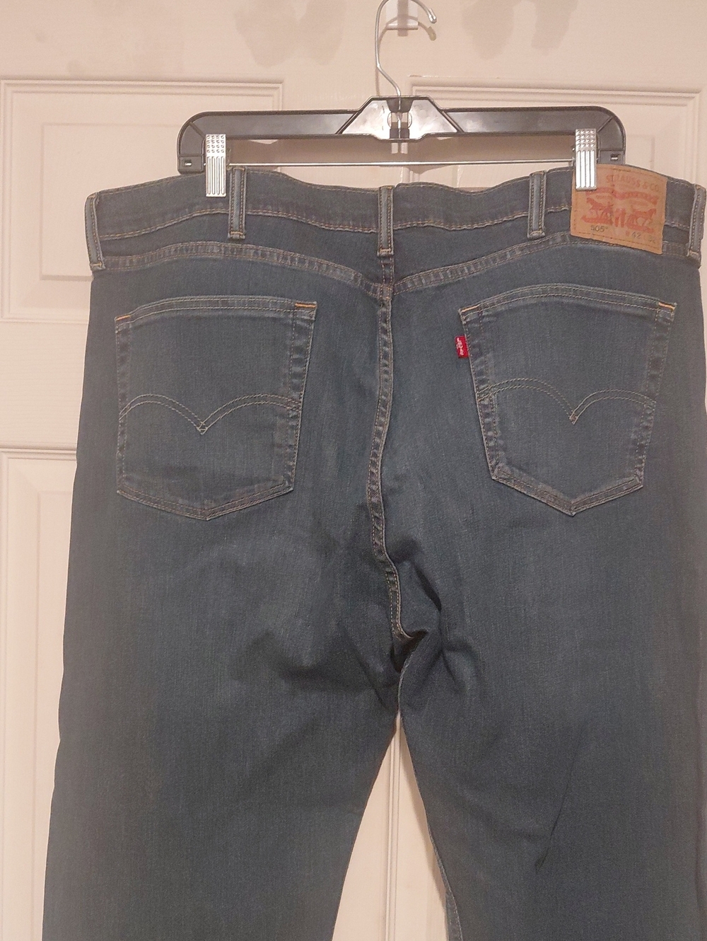 Levi Strauss & Co 505 Men's Indigo Straight Leg Jeans Size W42 X L32 preowned